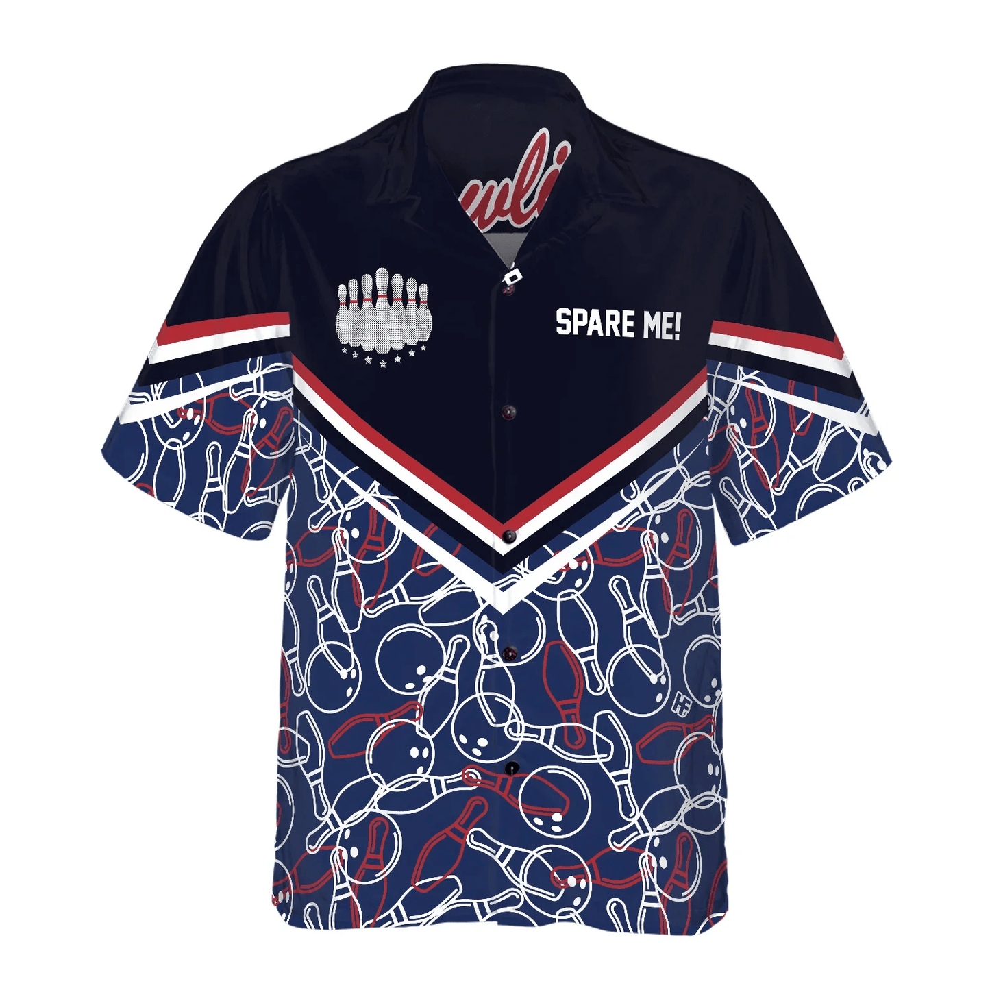 Spare Me Bowling Hawaiian Shirt, Colorful Summer Aloha Shirt For Men Women, Perfect Gift For Friend, Bowling Lovers, Bowling Team