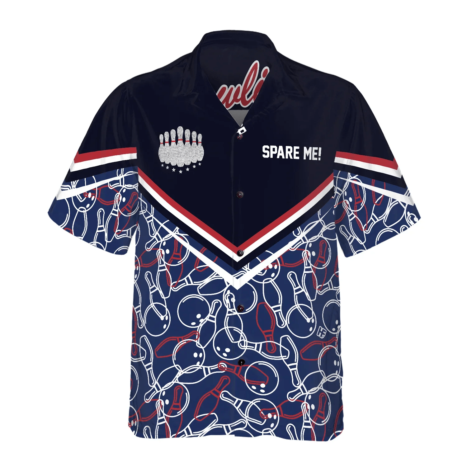 Spare Me Bowling Hawaiian Shirt, Colorful Summer Aloha Shirt For Men Women, Perfect Gift For Friend, Bowling Lovers, Bowling Team