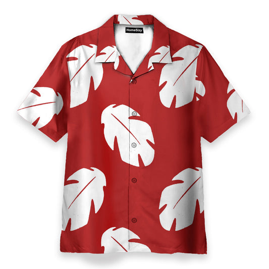 Lilo Floral Leaves Cosplay Costume - Hawaiian Shirt & Beach Shorts QT203621