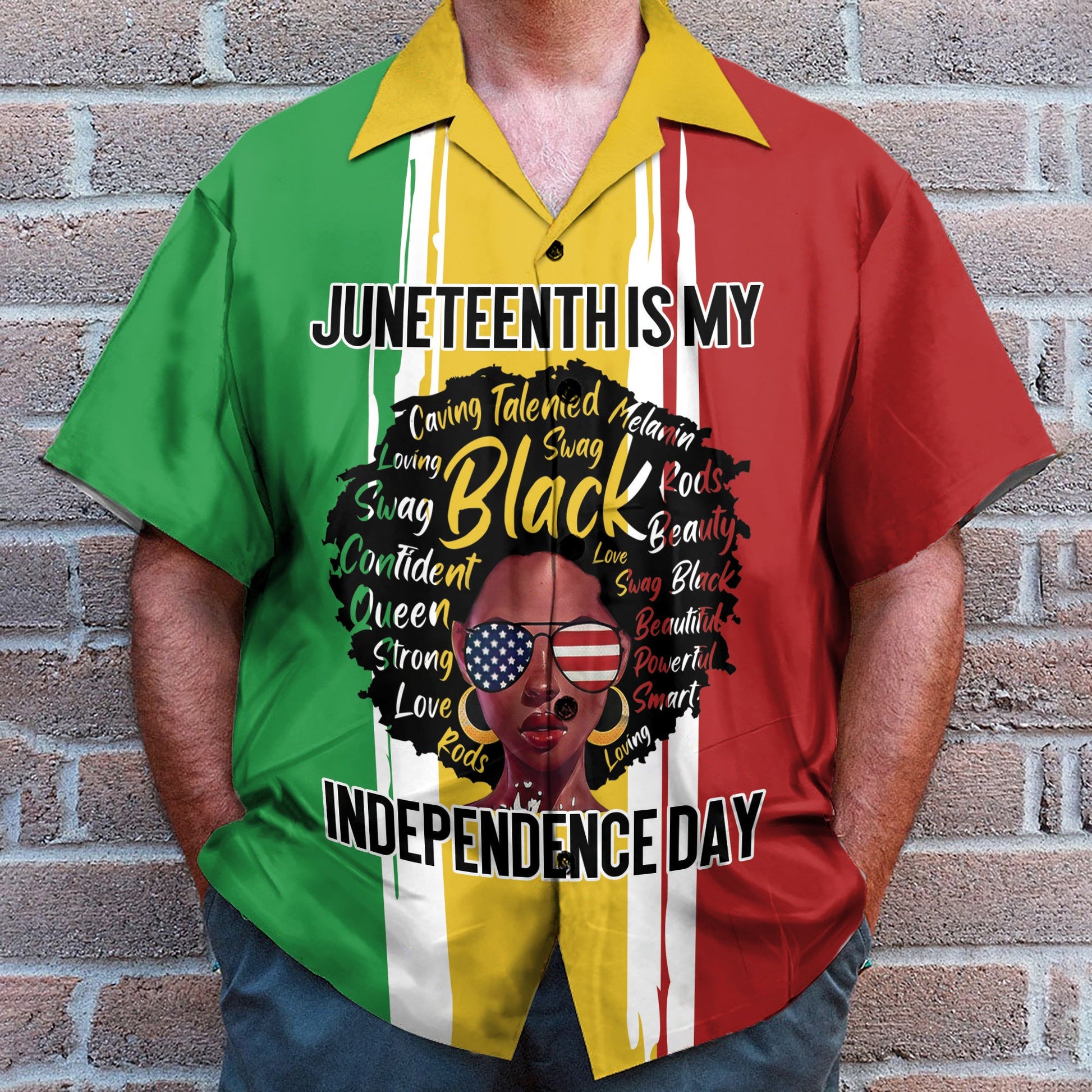 Juneteenth Is My Independence Day - Hawaiian Shirt