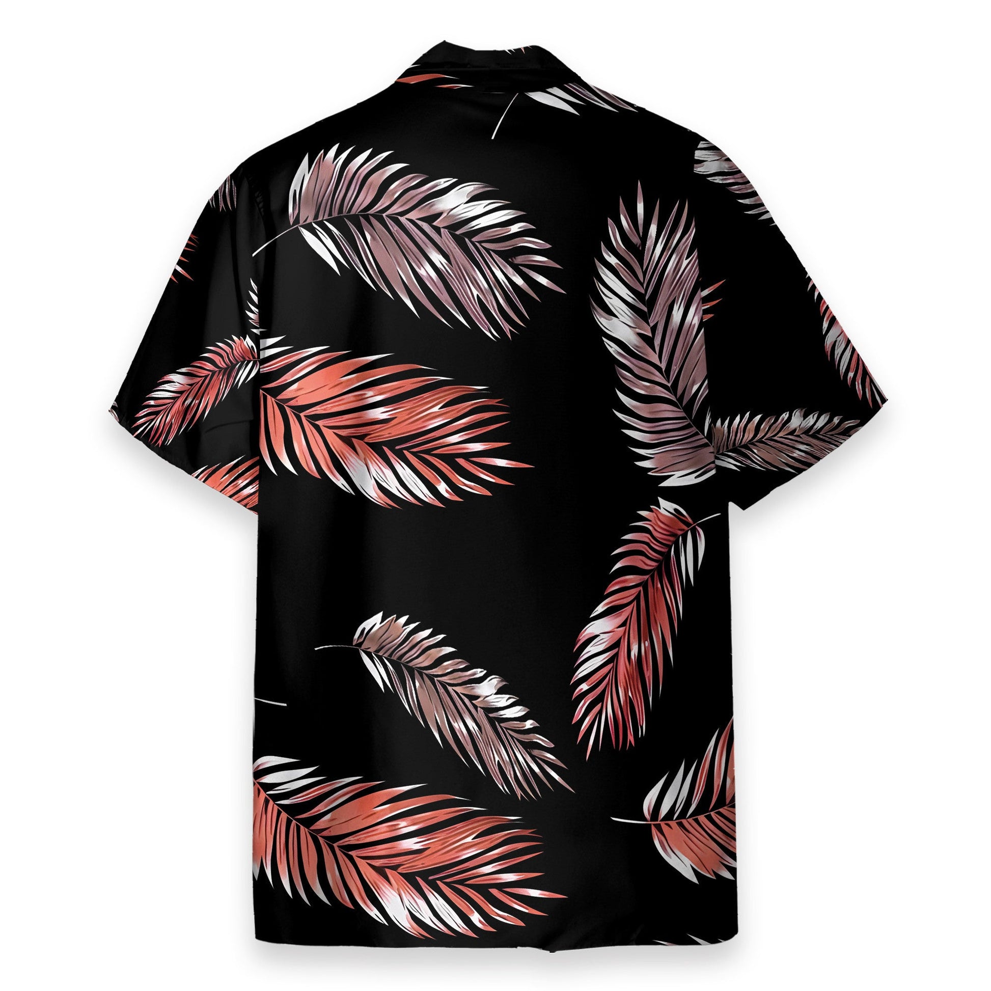 Awesome Leaves Men's Button's Up Shirts - Hawaiian Shirt & Beach Shorts