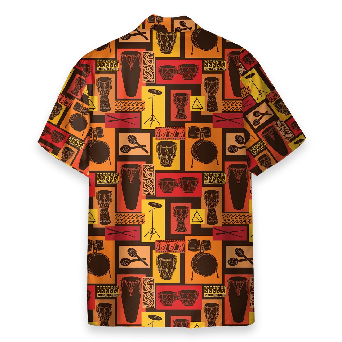Drums Percussion Sets Egyptian - Hawaiian Shirt & Beach Shorts