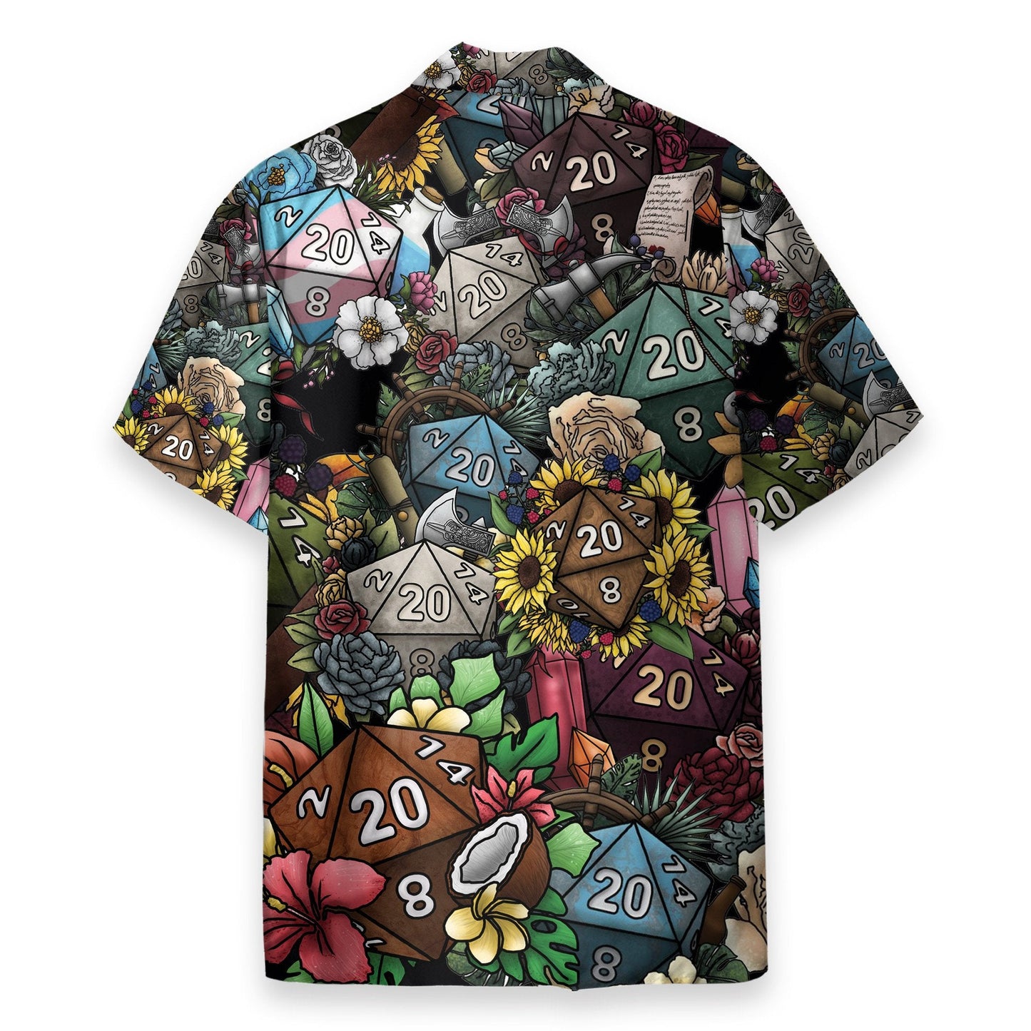 Shirts Dice Luck Is In Small Things - Hawaiian Shirt