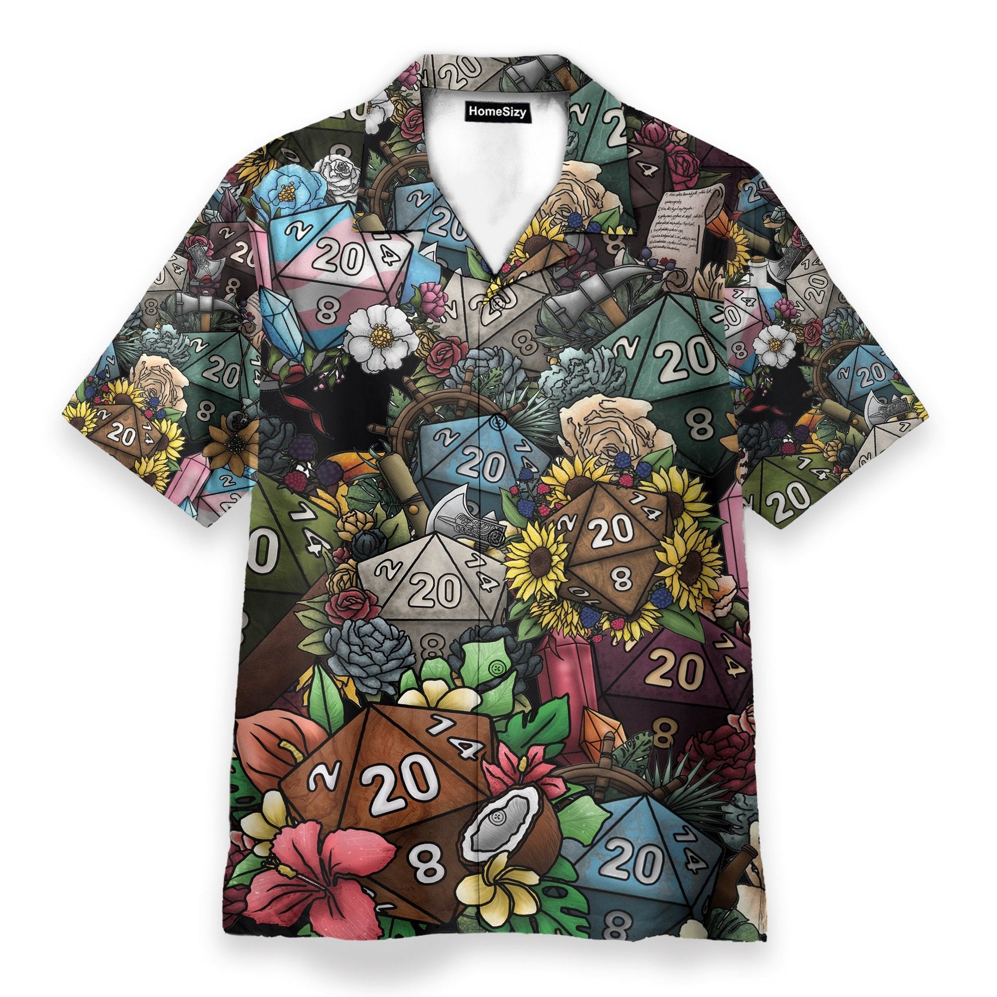 Shirts Dice Luck Is In Small Things - Hawaiian Shirt