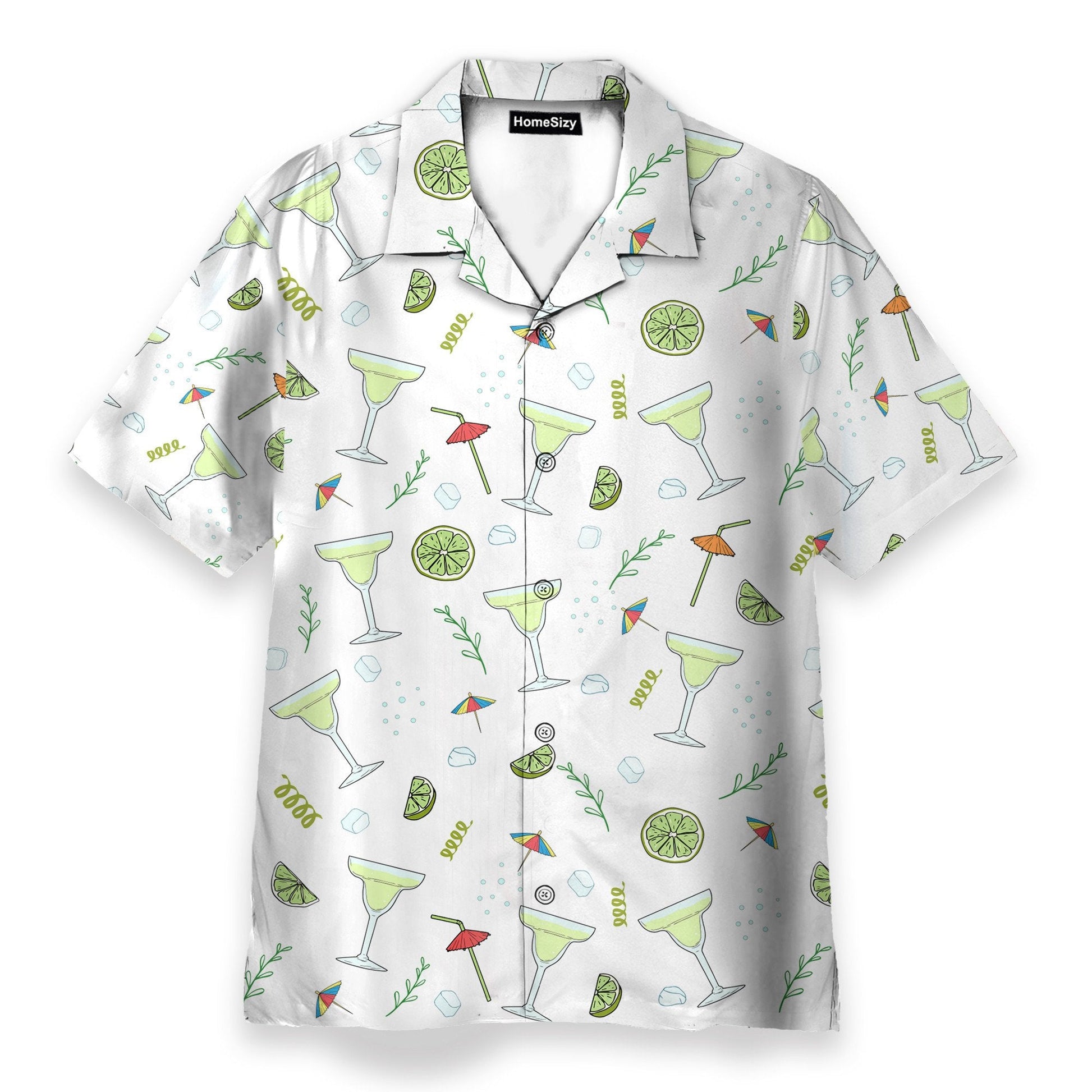 Amazing Margarita Men's Button's Up Shirts - Hawaiian Shirt & Beach Shorts