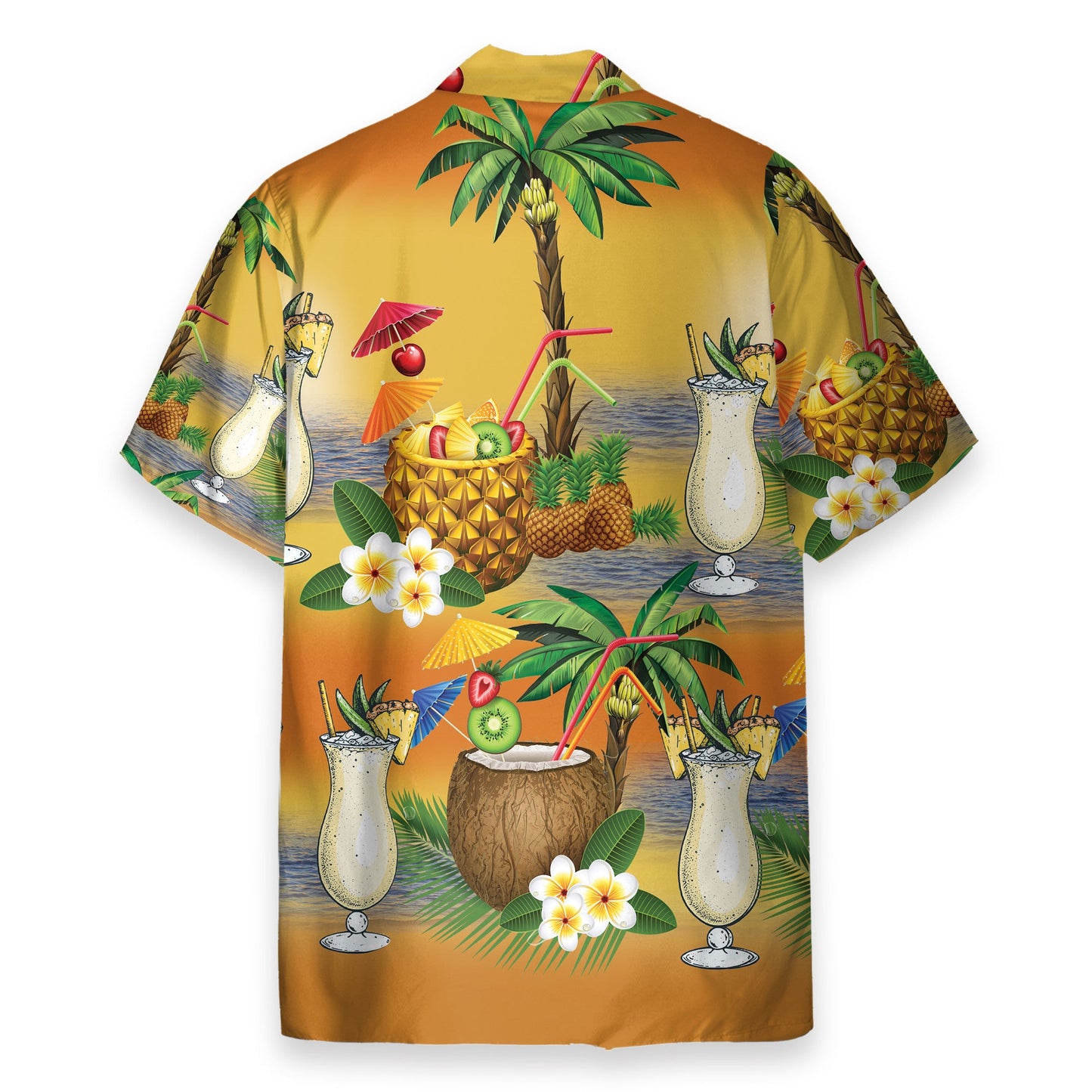 Aloha Summer Paradise Pina Colada - Hawaiian Shirt