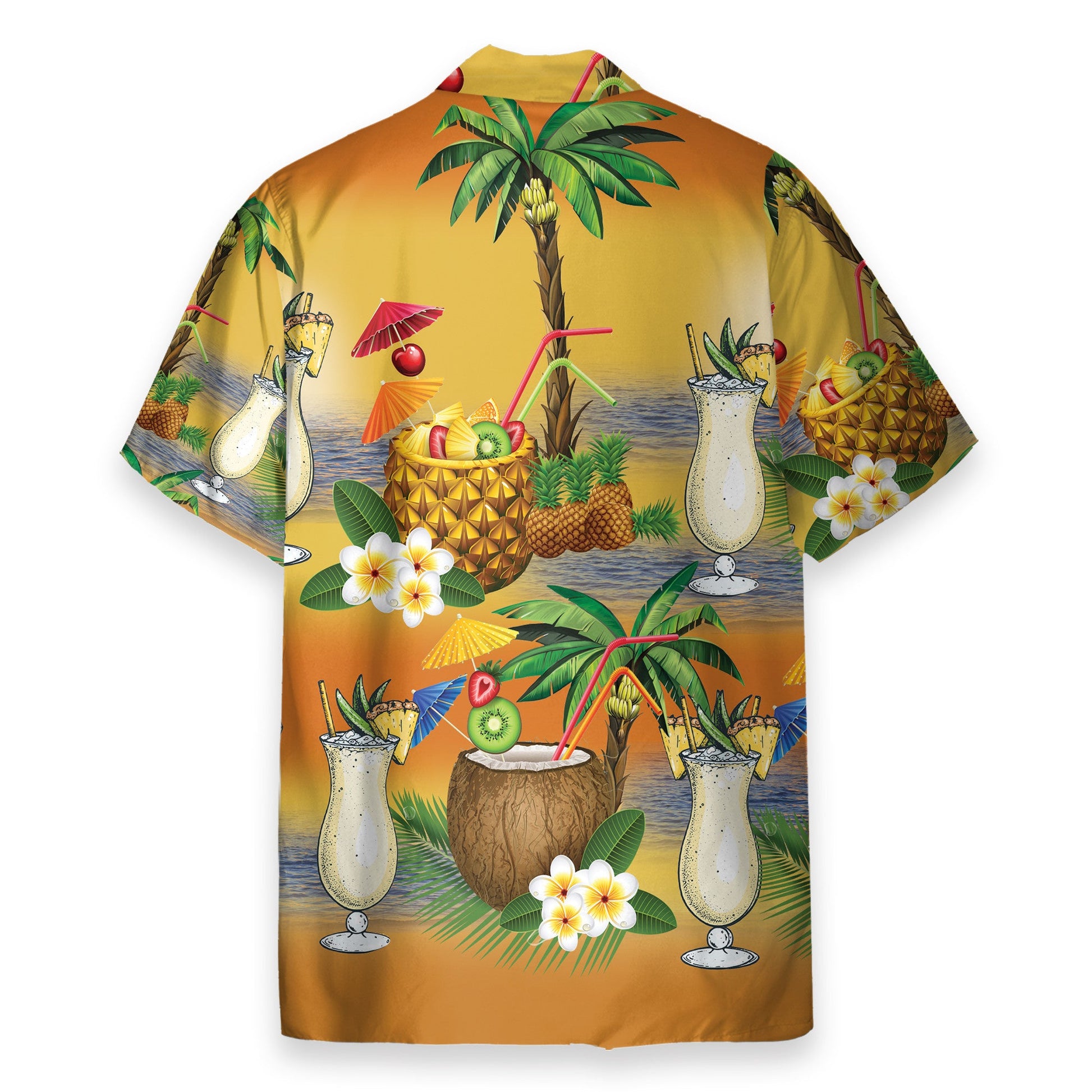Aloha Summer Paradise Pina Colada - Hawaiian Shirt