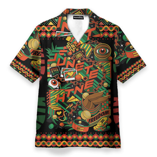 Freedom Symbol For Juneteenth Day - Hawaiian Shirt