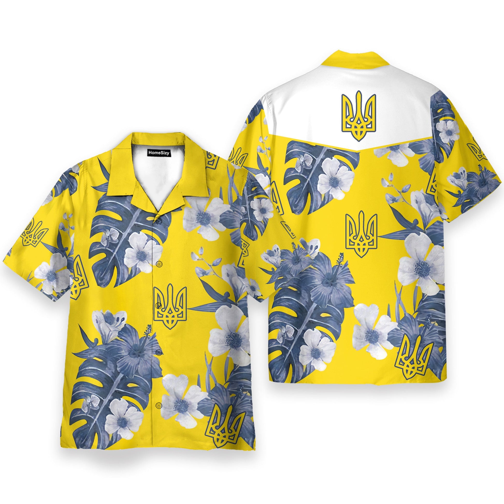 Ukrainian Symbol Support Ukraine Merch - Hawaiian Shirt & Beach Shorts