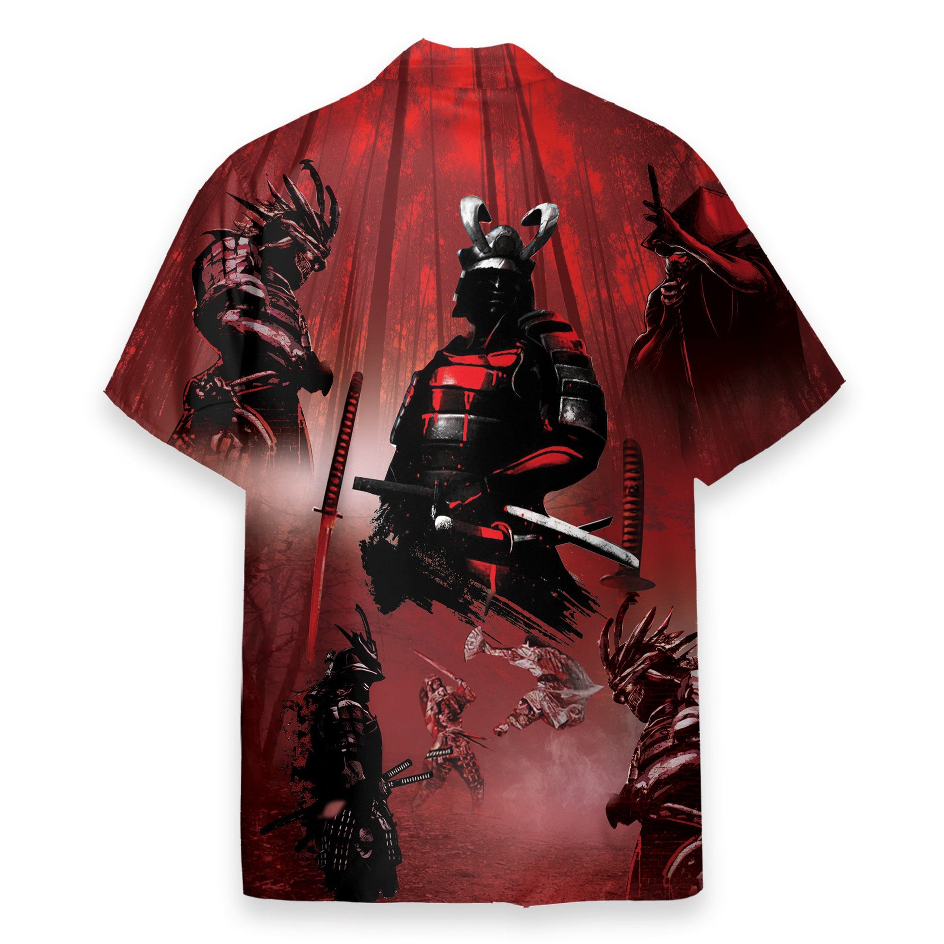 Samurai Combat Japanese Style - Hawaiian Shirt
