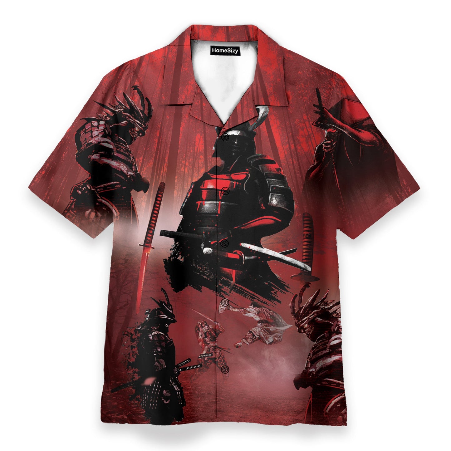 Samurai Combat Japanese Style - Hawaiian Shirt
