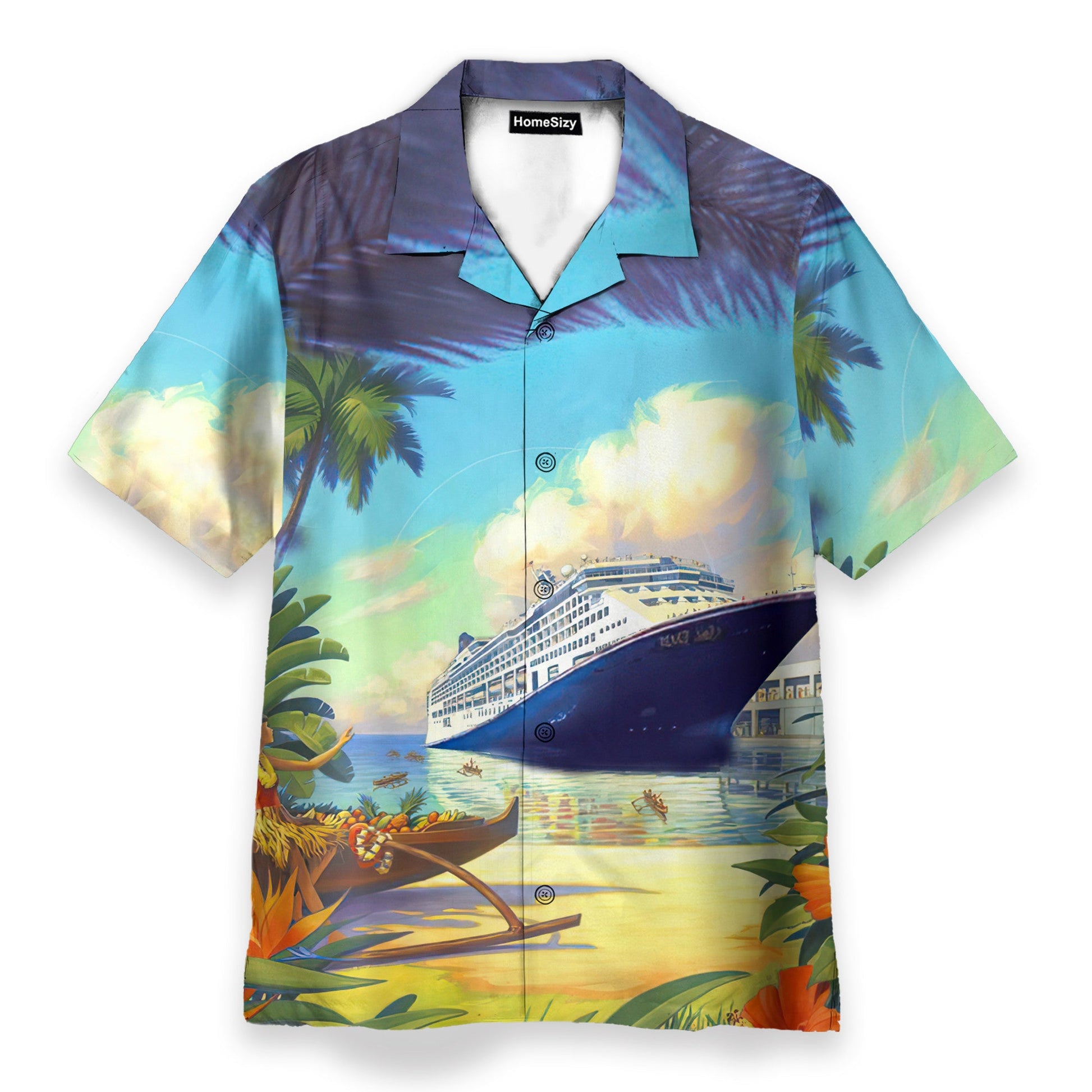 Cruises Ship Mardi Gras - Hawaiian Shirt