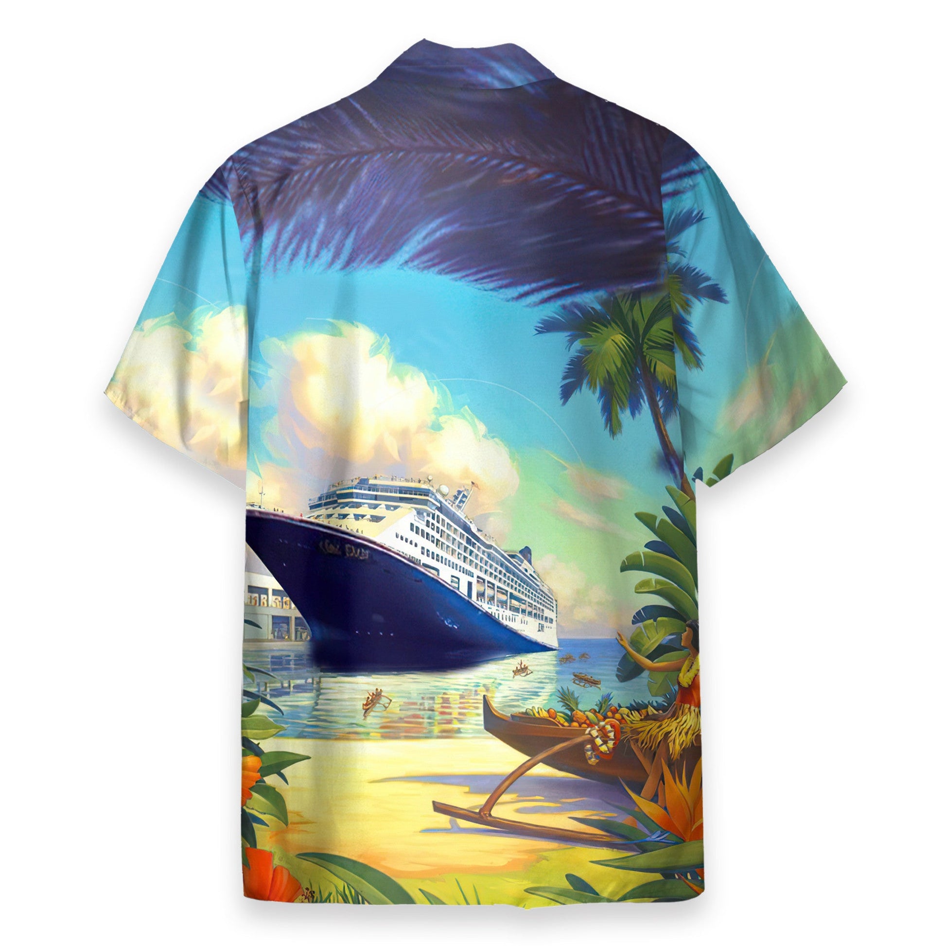 Cruises Ship Mardi Gras - Hawaiian Shirt