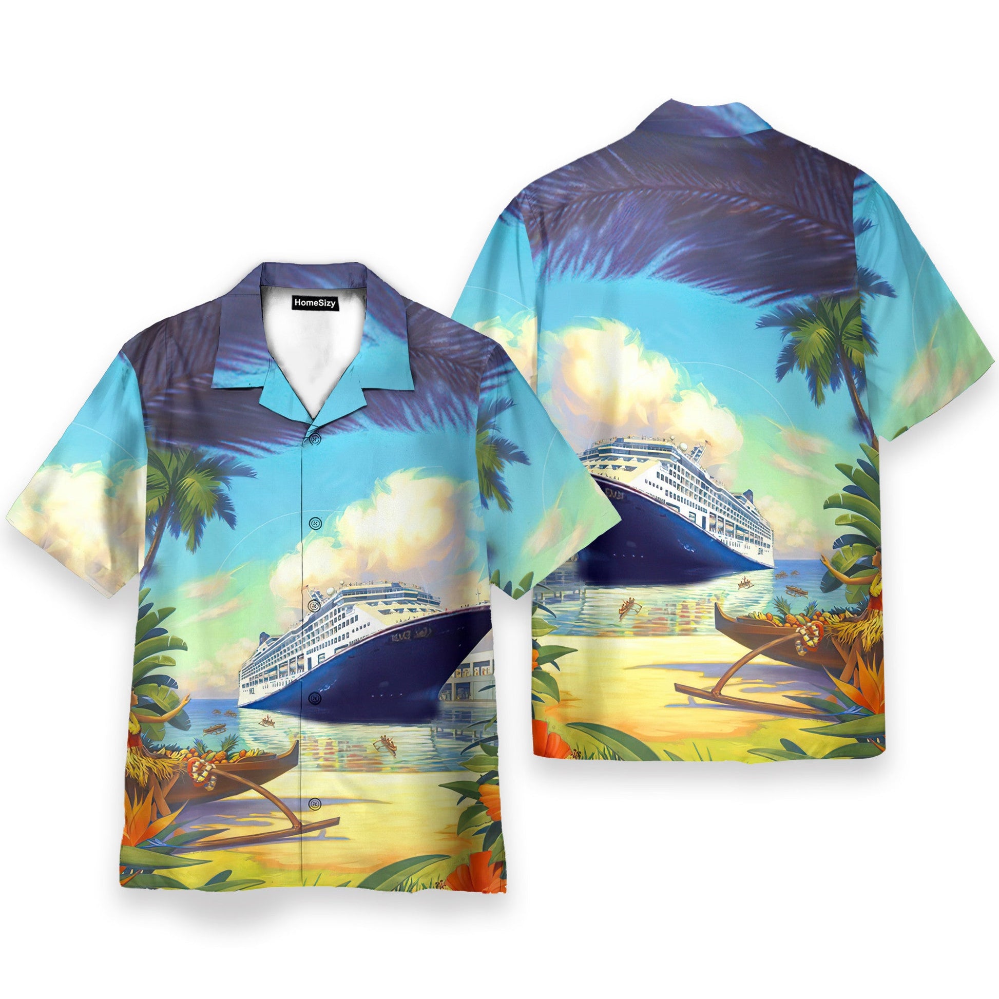 Cruises Ship Mardi Gras - Hawaiian Shirt