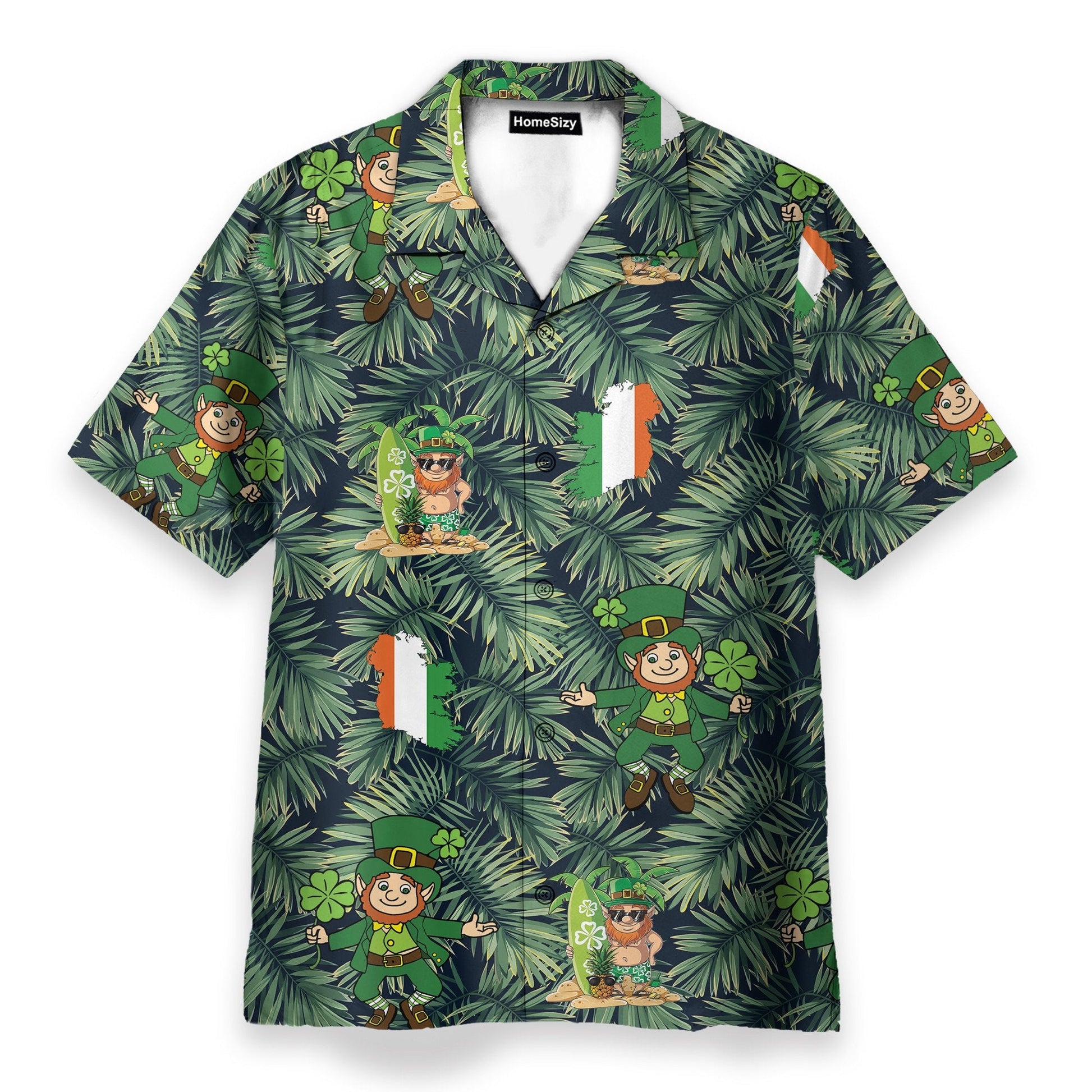Irish Menshirt Men's Button's Up Shirts - Hawaiian Shirt