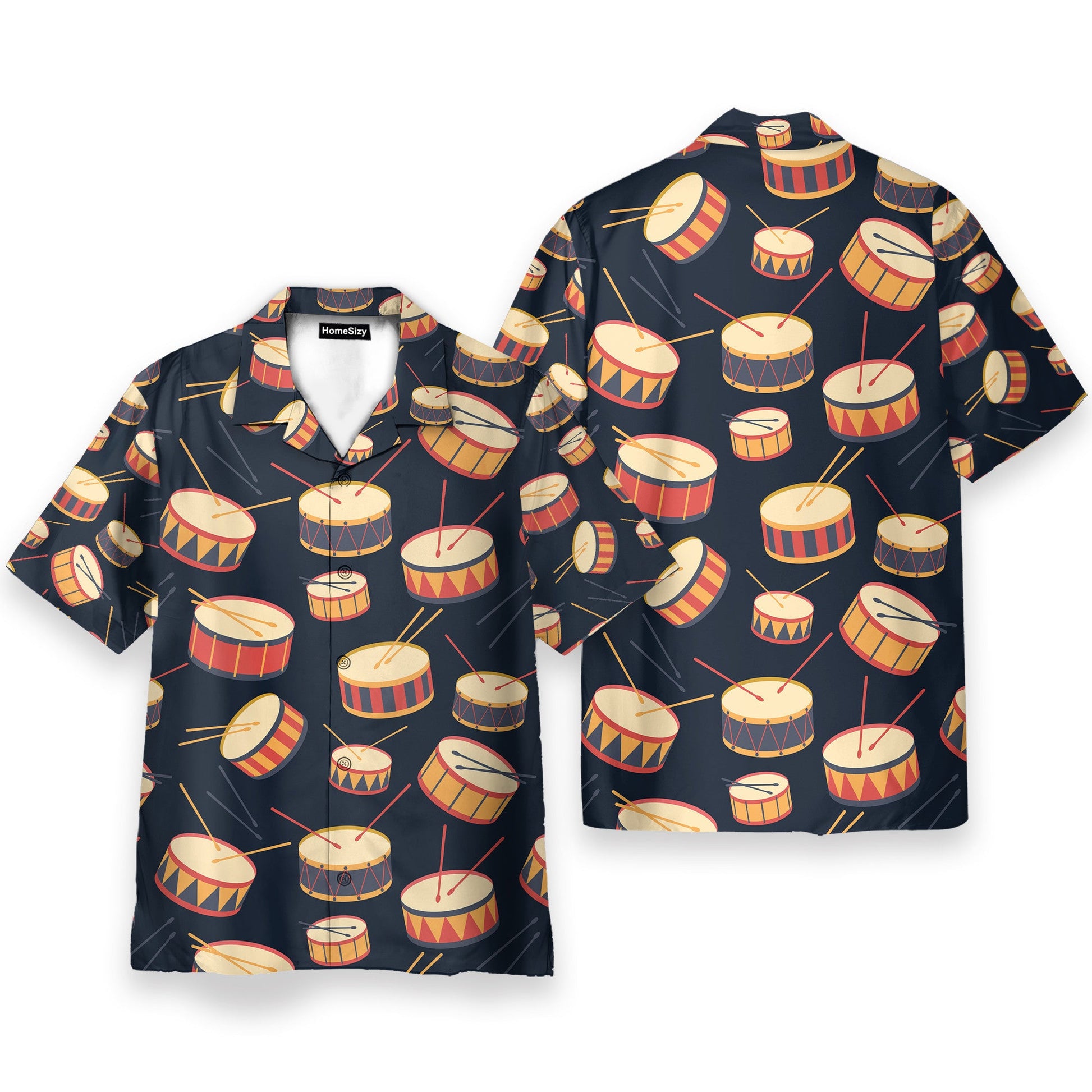 Amazing Drums Funny Button's Up Shirts - Hawaiian Shirt