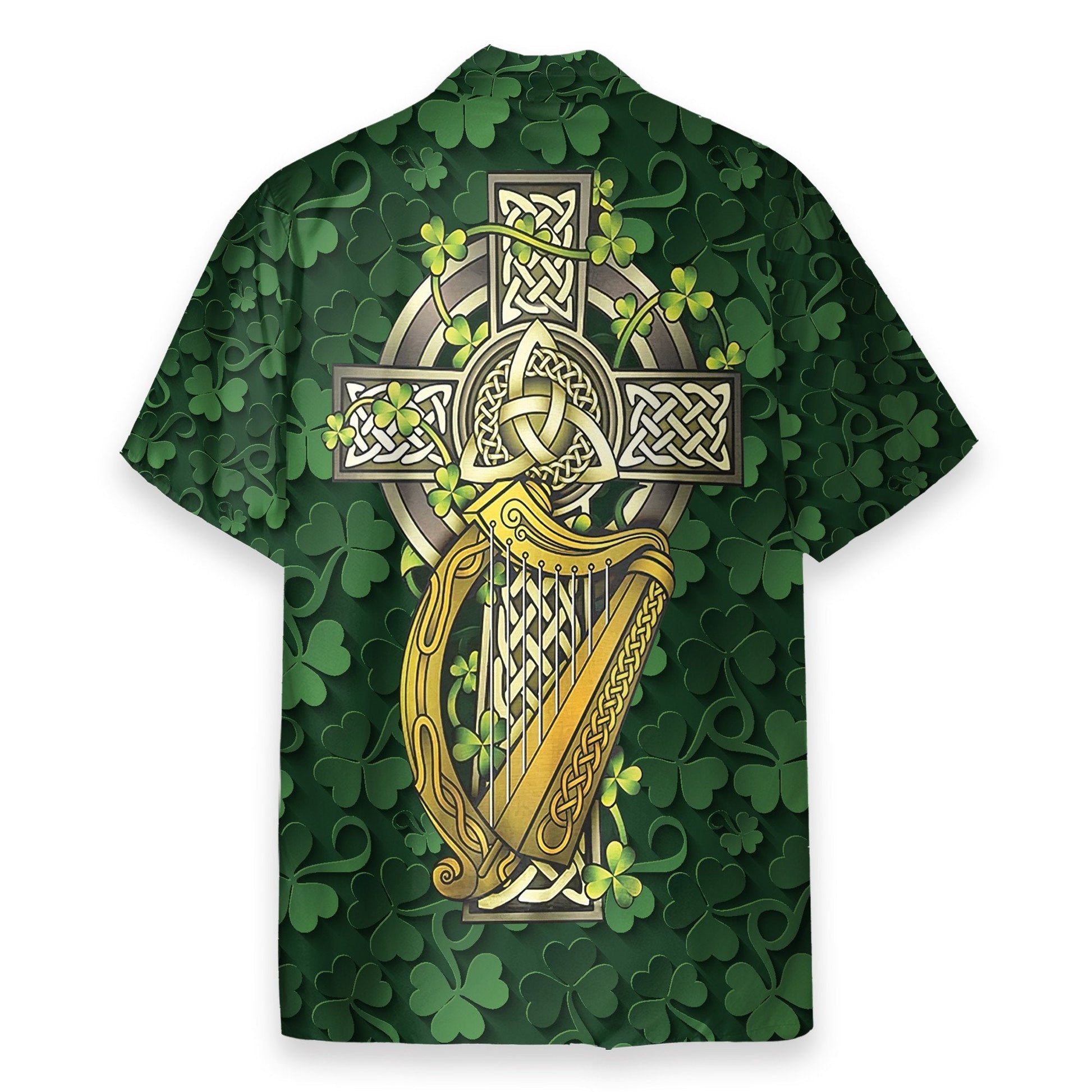 Irish Men's Button's Up Shirts - Hawaiian Shirt