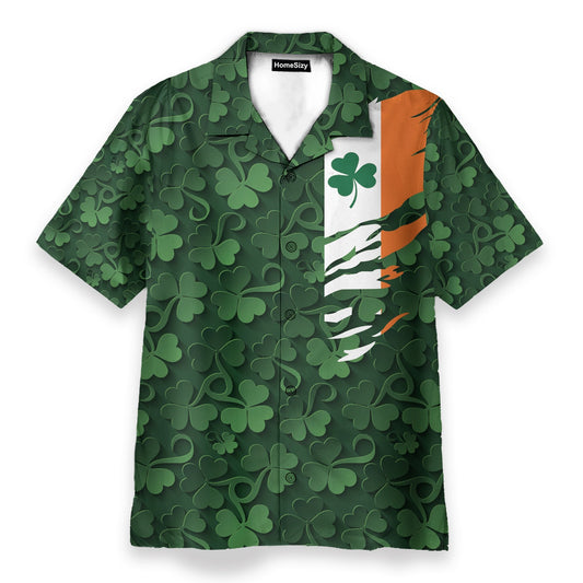 Irish Men's Button's Up Shirts - Hawaiian Shirt