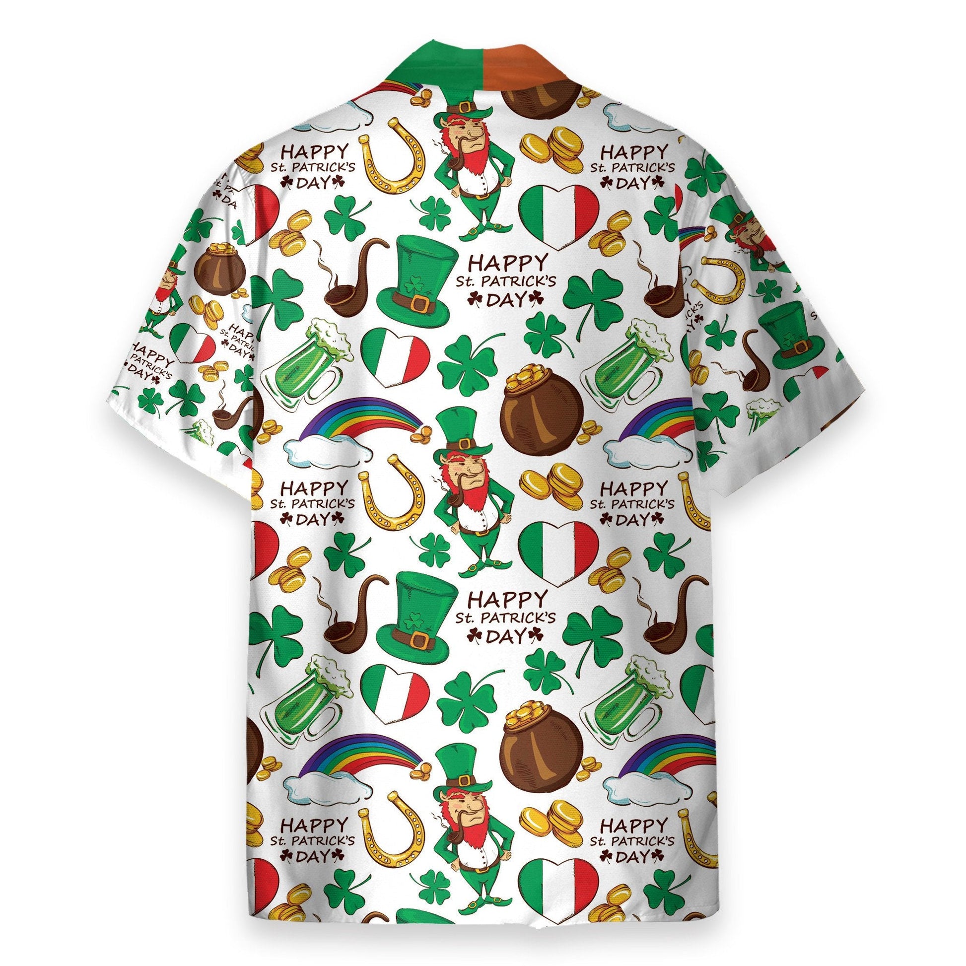 Happy Irish Saint Patrick's Day - Hawaiian Shirt