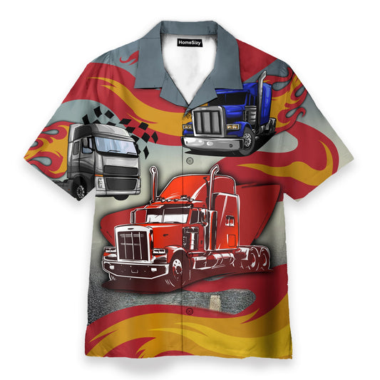 Truck Is The Best Men's Button's Up Shirts - Hawaiian Shirt