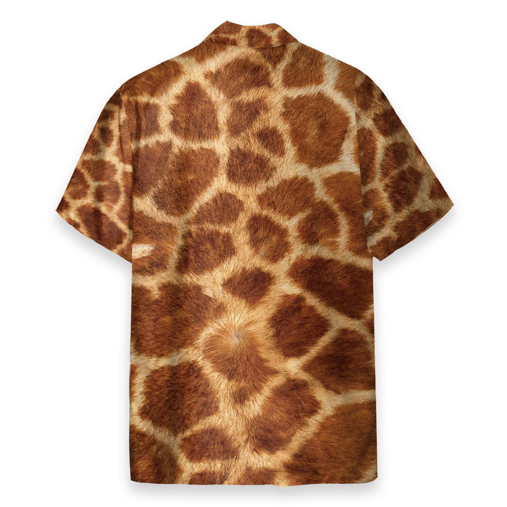 Giraffe Cosplay Costume Funny Button's Up Shirts - Hawaiian Shirt & Beach Shorts