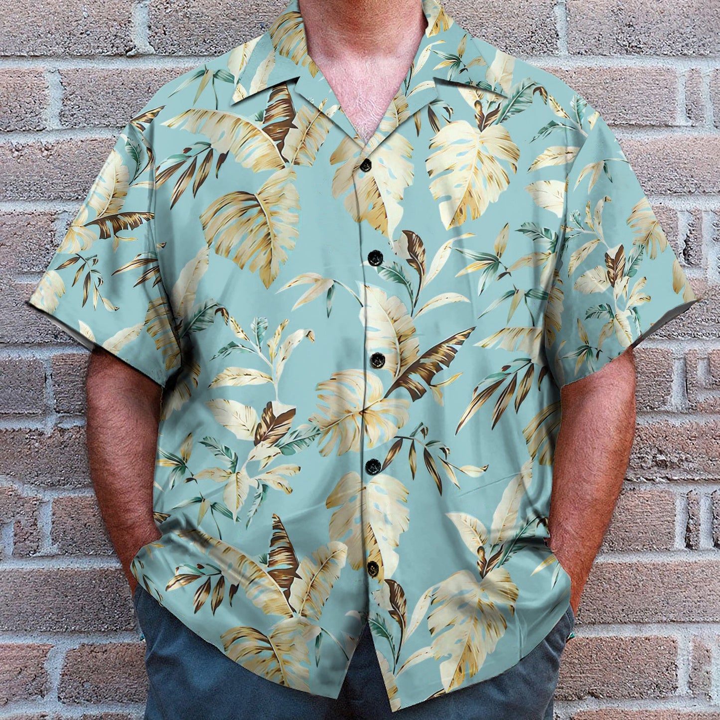 Awesome Floral Men's Button's Up Shirts - Hawaiian Shirt & Beach Shorts