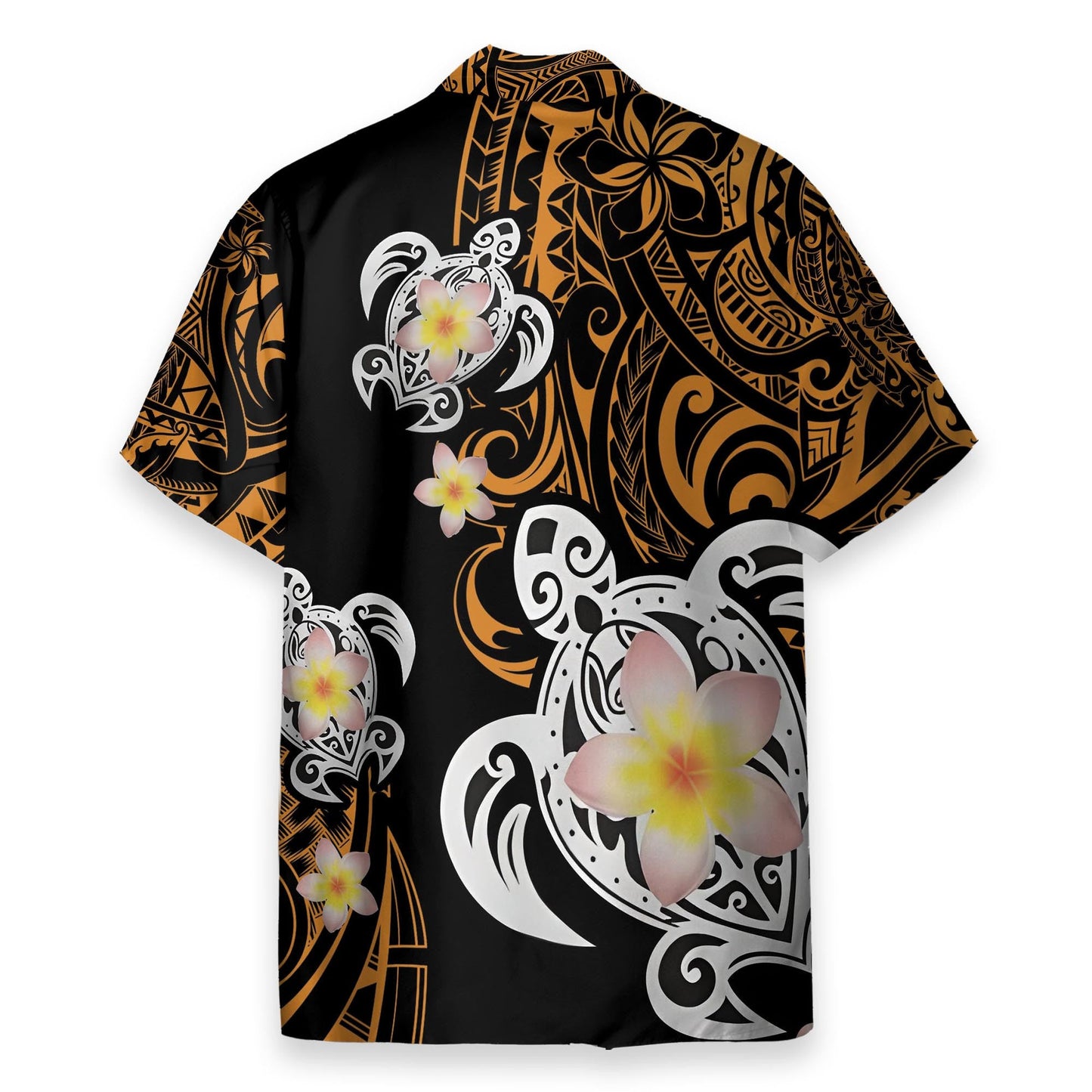 Turtle Plumeria Polynesian - Hawaiian Shirt
