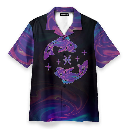 Amazing Pisces Horoscope Funny Button's Up Shirts - Hawaiian Shirt