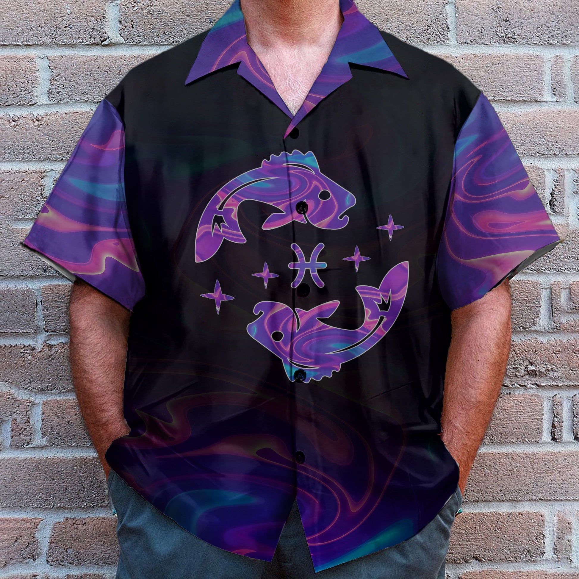 Amazing Pisces Horoscope Funny Button's Up Shirts - Hawaiian Shirt