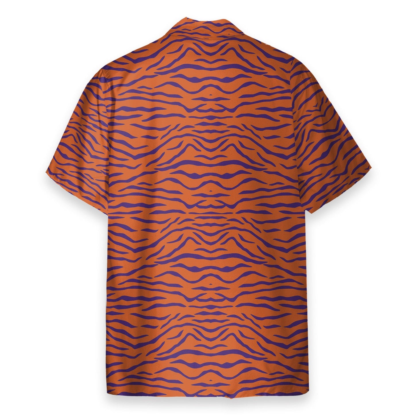 Clemson Tiger Stripe Cosplay Costume - Hawaiian Shirt & Beach Shorts