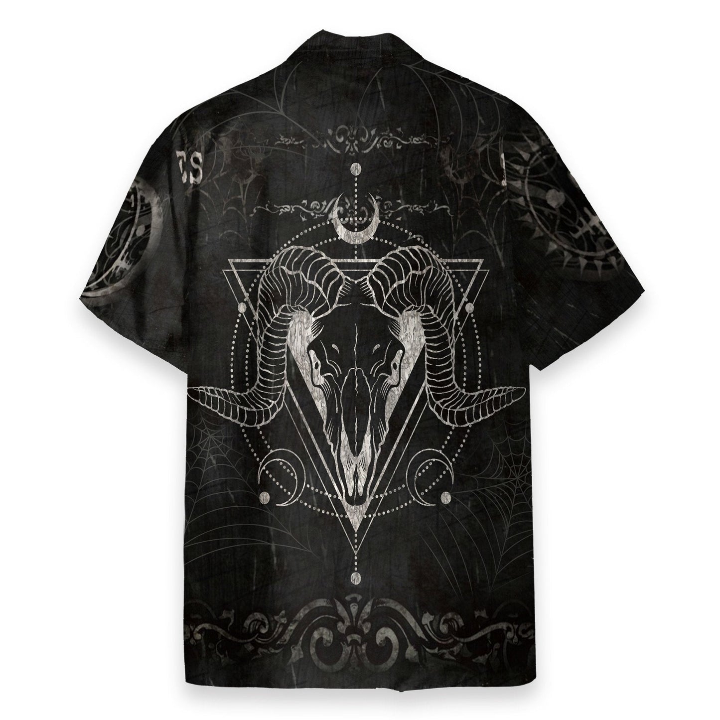 Wicca Ouija Board Men's Button's Up Shirts - Hawaiian Shirt & Beach Shorts