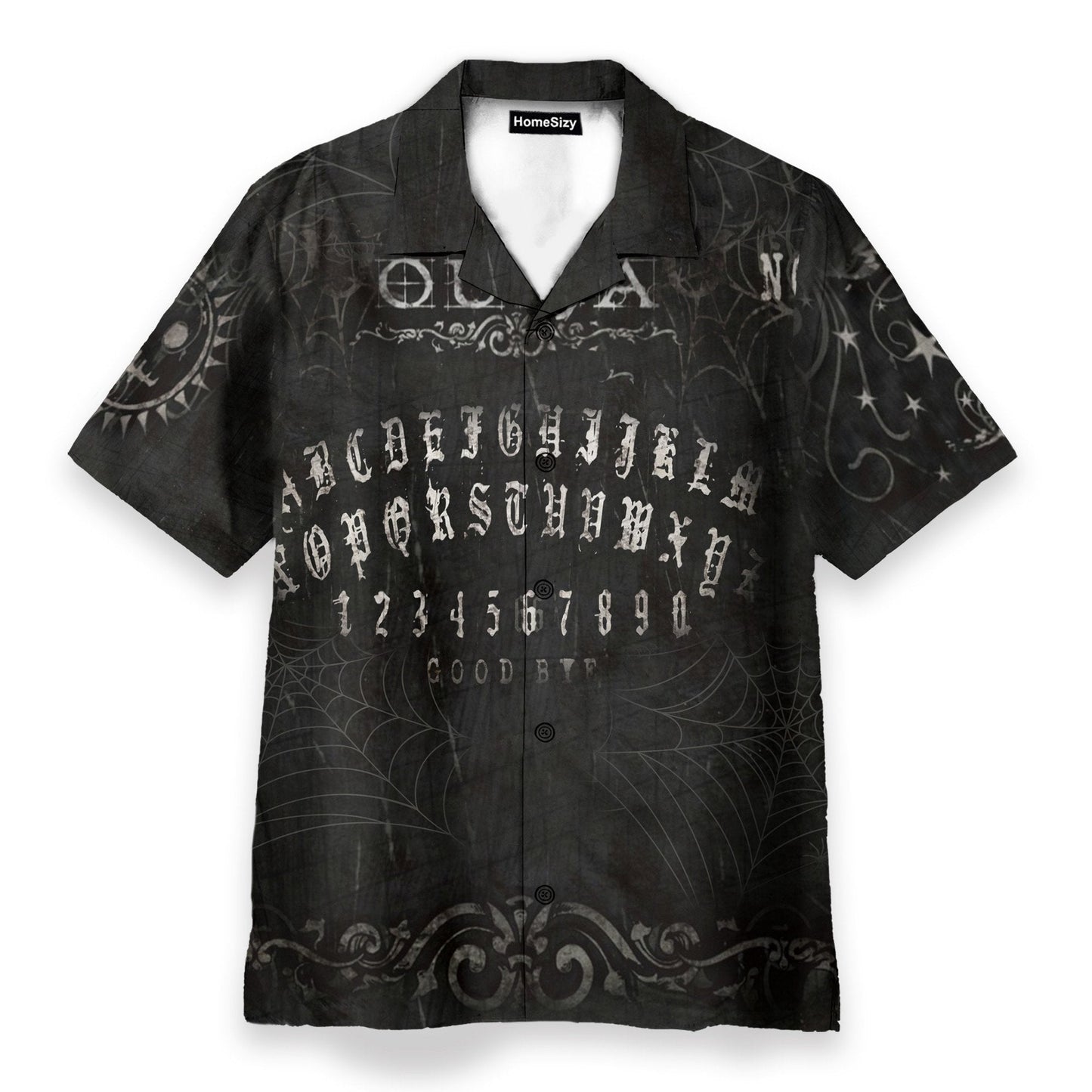 Wicca Ouija Board Men's Button's Up Shirts - Hawaiian Shirt & Beach Shorts