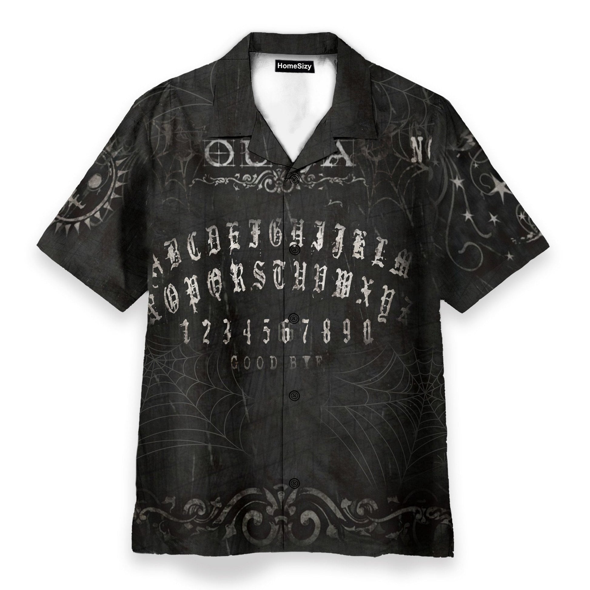 Wicca Ouija Board Men's Button's Up Shirts - Hawaiian Shirt & Beach Shorts