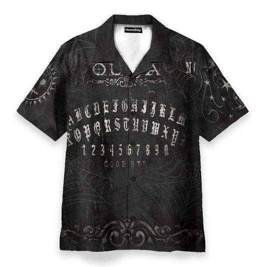 Wicca Ouija Board Men's Button's Up Shirts - Hawaiian Shirt & Beach Shorts