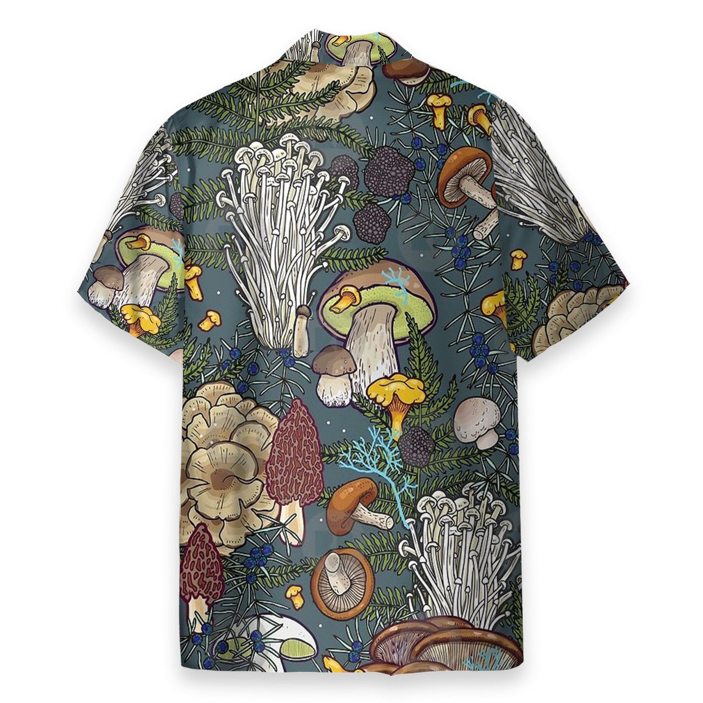 Mushroom Tropical Pattern - Hawaiian Shirt
