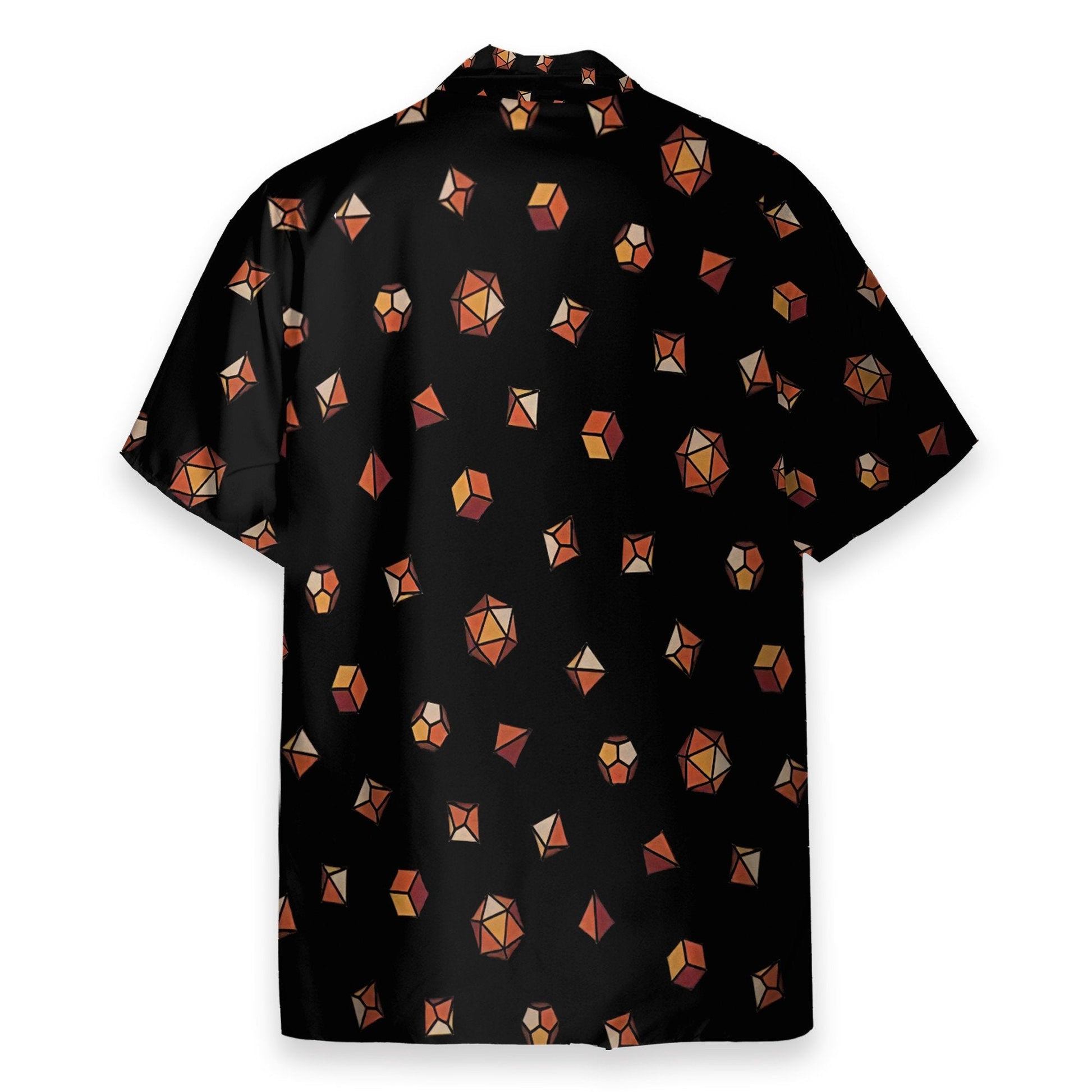 Dungeons and Dragons Dice Cosplay Costume - Hawaiian Shirt & Beach Shorts