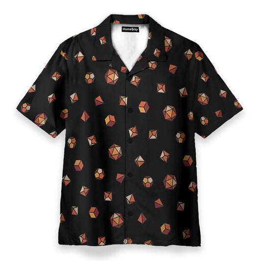 Dungeons and Dragons Dice Cosplay Costume - Hawaiian Shirt & Beach Shorts