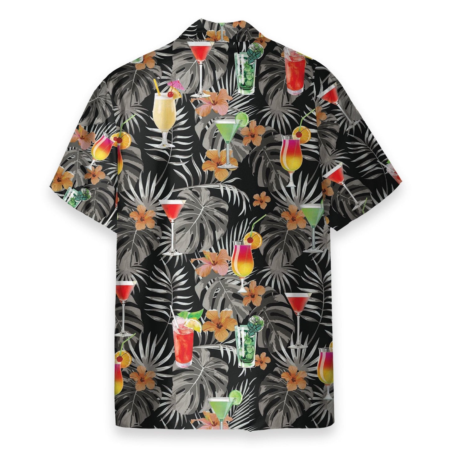Cocktail Men's Button's Up Shirts - Hawaiian Shirt