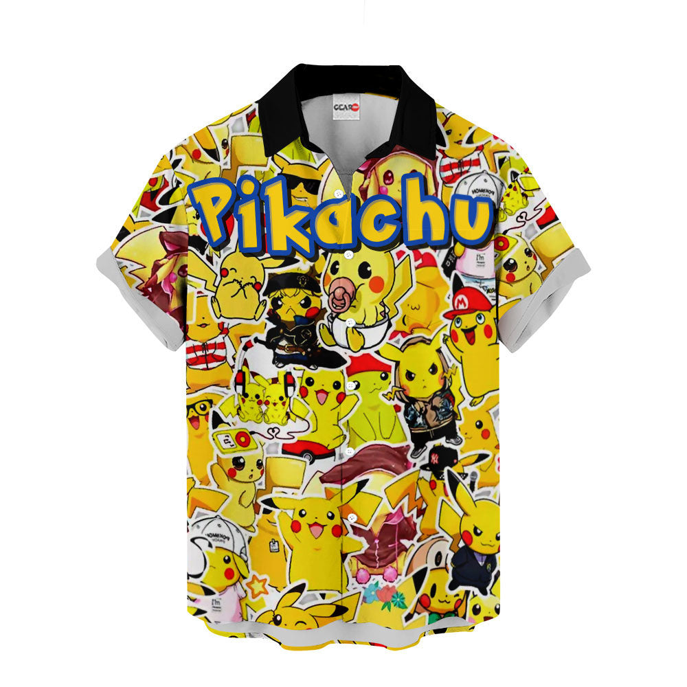 Pikachu Hawaiian Shirt