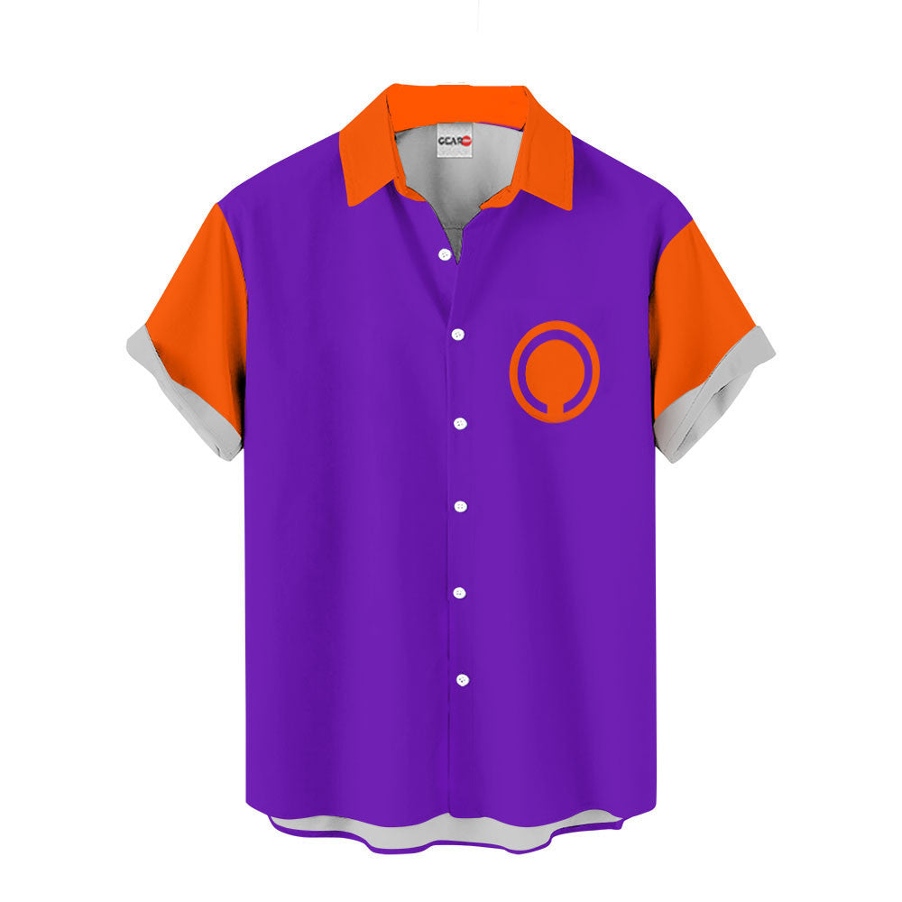 Orange Piccolo Uniform Hawaiian Shirt