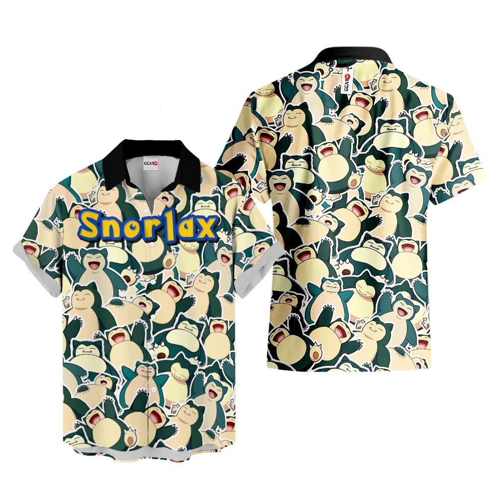 Snorlax Hawaiian Shirt