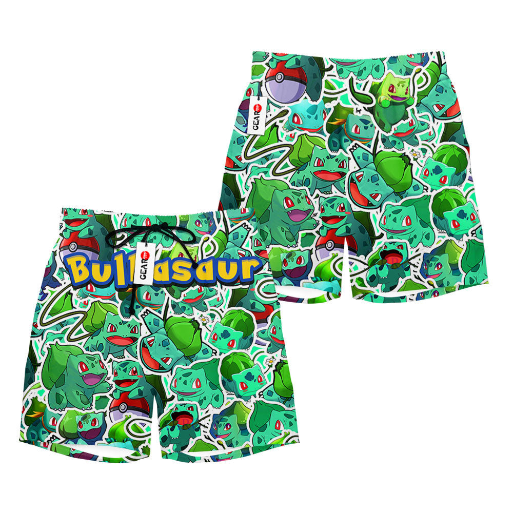Bulbasaur Beach Shorts