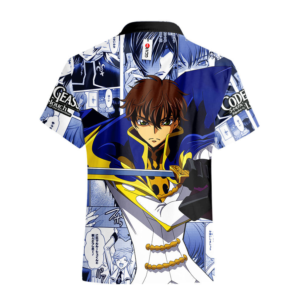 Suzaku Kururugi Hawaiian Shirt