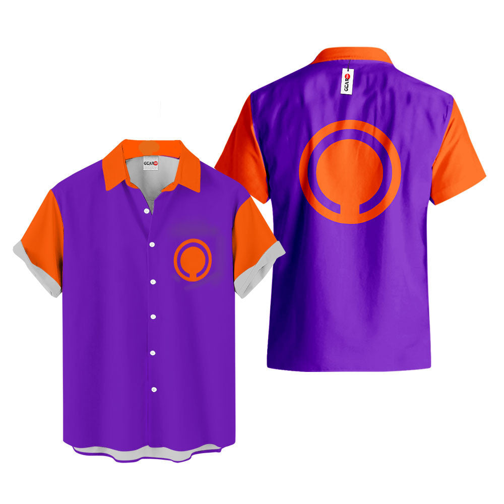 Orange Piccolo Uniform Hawaiian Shirt