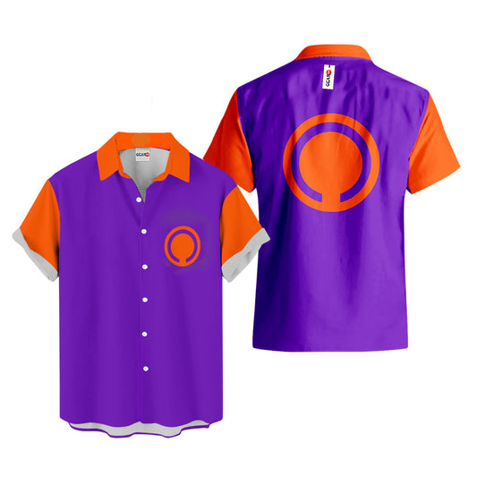 Orange Piccolo Uniform Hawaiian Shirt