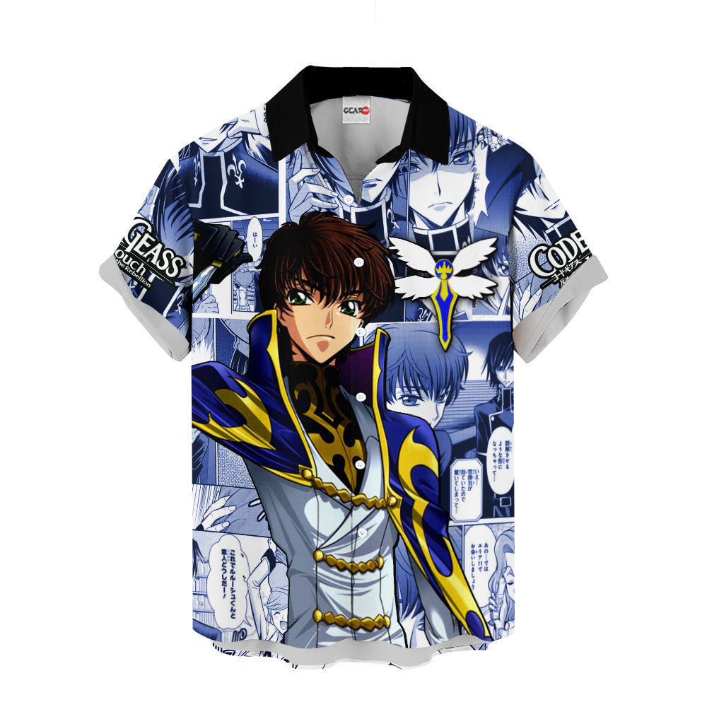 Suzaku Kururugi Hawaiian Shirt