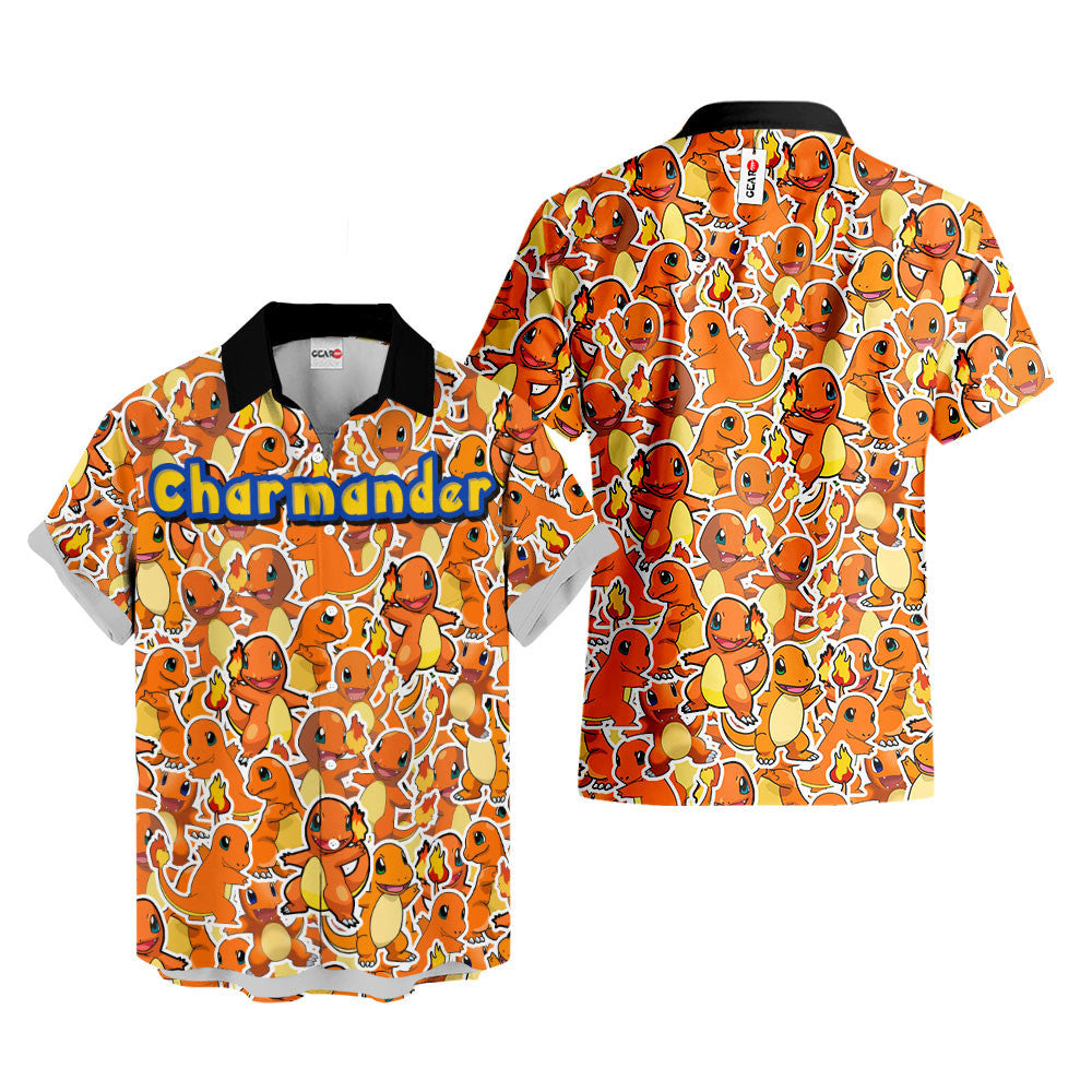 Charmander Hawaiian Shirt
