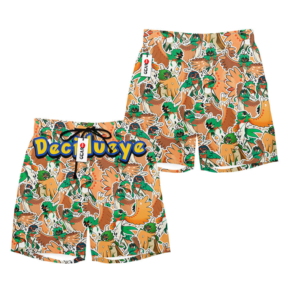 Decidueye Beach Shorts