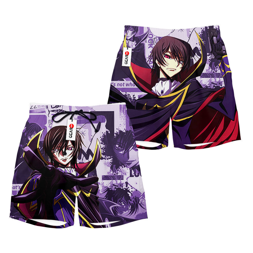 Lelouch Lamperouge Beach Shorts