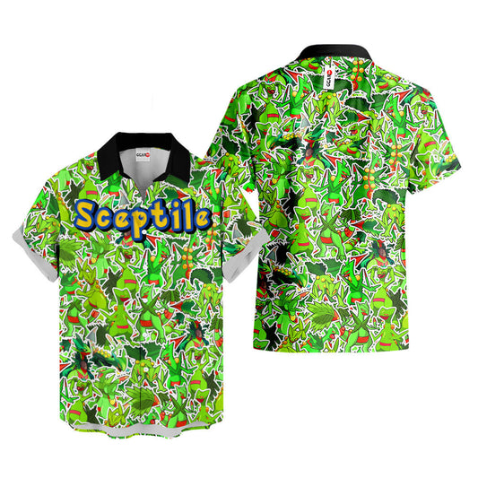 Sceptile Hawaiian Shirt